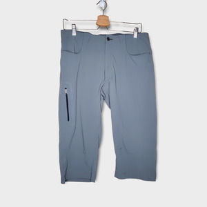 Outdoor Research Capri Pants Gray Hiking Camping Pockets Women's Size 32